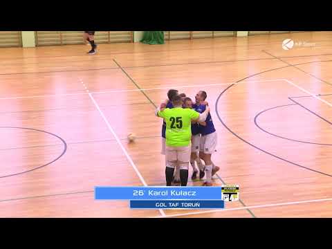 TAF Toruń - Victoria Sulejówek / Skrót / 1 Polska Liga Futsalu [01.03.2020]