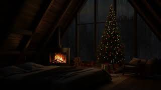 Noite Chuvosa Na Floresta Com Cabana E Lareira Sons Naturais Perfeitos Para Dormir E Meditar