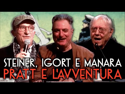 FACE-TO-FACE WITH MILO MANARA AND STEINER: HUGO PRATT AND ADVENTURE (Naples Comicon 2024)