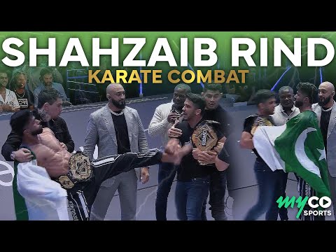 When a Baloch Boy from Pakistan became World Champion: Shahzaib Rind's Epic fight in Karate Combat