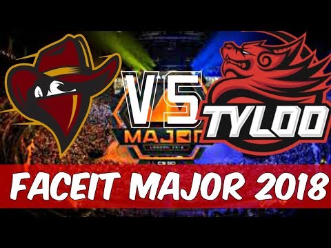 Tyloo vs Renegades - Inferno - FACEIT Major london 2018 - Challenger Stage -csgo highlights