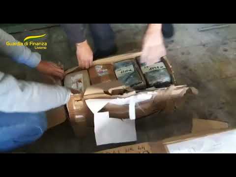 GDF Livorno sequestrati 208 kg di cocaina occultata in container e proveniente dal Sud America.
