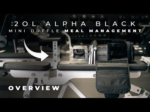 Meal Management Goes MINI With Our 20L Mini Meal Management Duffle!