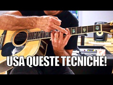 Trasforma la tua chitarra RITMICA in un'ORCHESTRA: 5 tecniche