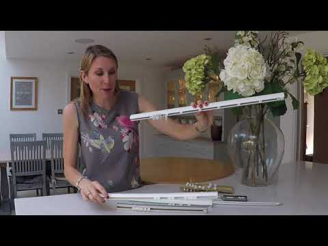 Silent Gliss Hand Drawn Curtain Tracks Compatible with Wave Curtains