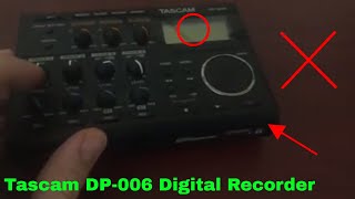 Video thumbnail for ✅  How To Use Tascam DP-006 Digital Recorder Review by The Stuff I Use Channel
