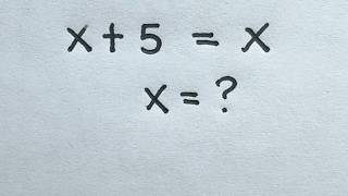 Solve for x in this nice algebra equation | Math