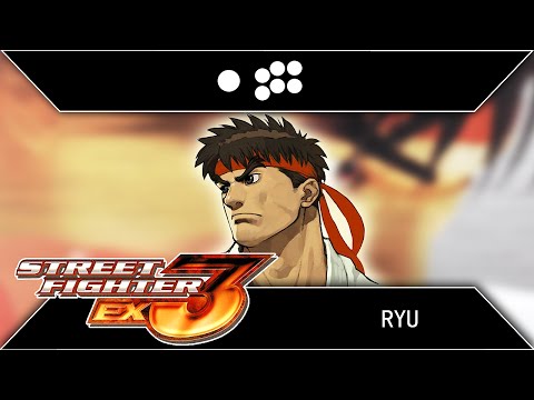 Street Fighter EX3: Ryu Arcade Playthrough (Original Mode)