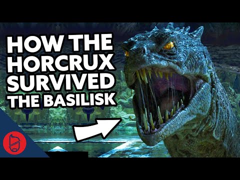 Why the Horcrux in Harry Wasn't Destroyed by the Basilisk [Harry Potter Explained]