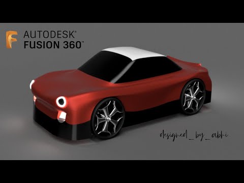 3d Car Design Speedrun | Autodesk fusion 360 | 3d Modeling