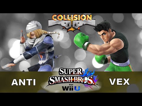 Smash Wii U Tournament - Anti (Sheik) vs CT Vex (Little Mac) - Collision XI