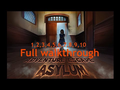 Adventure escape / asylum full walkthrough / full chapter