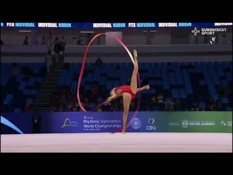 Lily RAMONATXO (FRA)- 23.650 -*Qualification* Ribbon (Fita /Cinta) -41st WC-Rio de Janeiro 2025