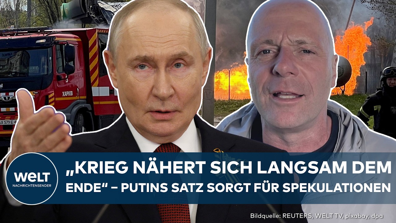 UKRAINE-KRIEG: "Tankstellen werden massiv angegriffen!" | Putin spricht plötzlich vom Kriegsende!