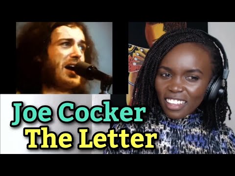 African Girl First Time Hearing Joe Cocker - The Letter | REACTION