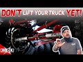 Things To Know Before Lifting Your Truck!