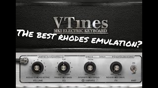 Video thumbnail for Acousticsamples VTines MK1 VSTi plugin review 2021 - the best Rhodes emulation? by Plugintester