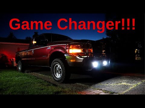 Ford 7.3 Powerstroke: Best LED Fog Lights On The Market!!!