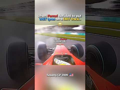 Ferrari Used Wet Tyres on a Dry Track 🤯