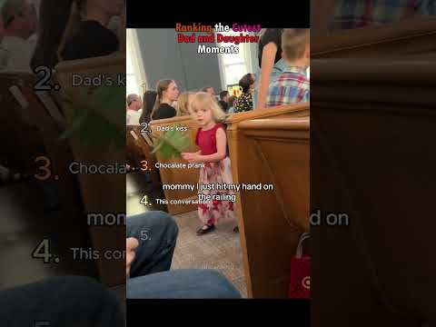 Ranking the Cutest Dad and Daughter Moments  #ranking #shorts #dadanddaughter