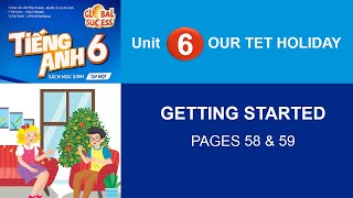 STUDENT BOOK 6 U6 GETTING STARTED