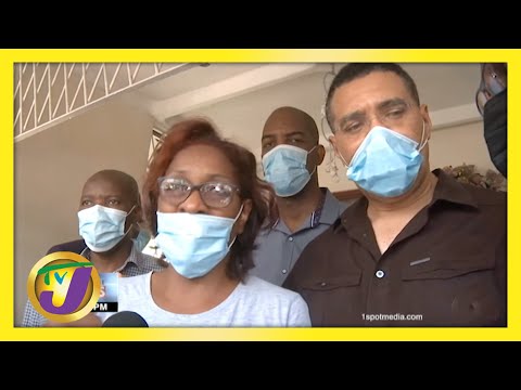 PM Andrew Holness Visits Family of Khanice Jackson TVJ News March 27 2021