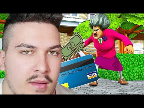 JA VJEDHA MSUSES KARTELEN E BANKES | Scary Teacher #4