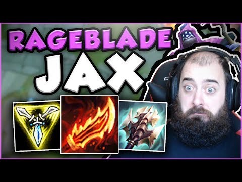 THIS RAGEBLADE JAX BUILD IS LITERALLY UNSTOPPABLE! RAGEBLADE JAX TOP GAMEPLAY! - League of Legends