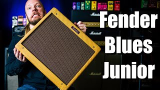 Video thumbnail for Fender Blues Junior (15 Watts of Valve Tone) by Elmo Karjalainen