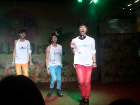 121027 ROMEO cover SHINee - Starlight , Moonlight Hello Korea @ MBK..MOV
