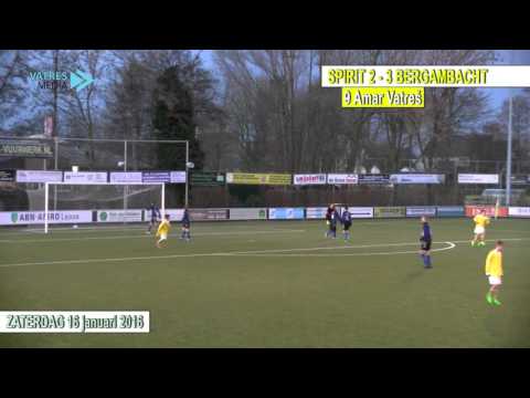 voetbalwedstrijd 16-1-2016 Spirit C6 Bergambacht C3 (Amar 2-3)