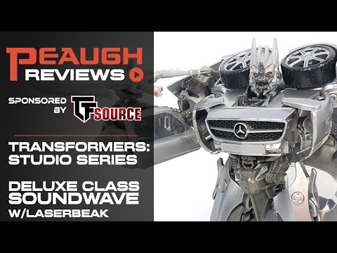 Video Review: Transformers Studio Series - Deluxe SOUNDWAVE