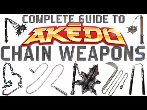 Complete Guide To Akedo Warrior Chain Weapons By Eddie's World