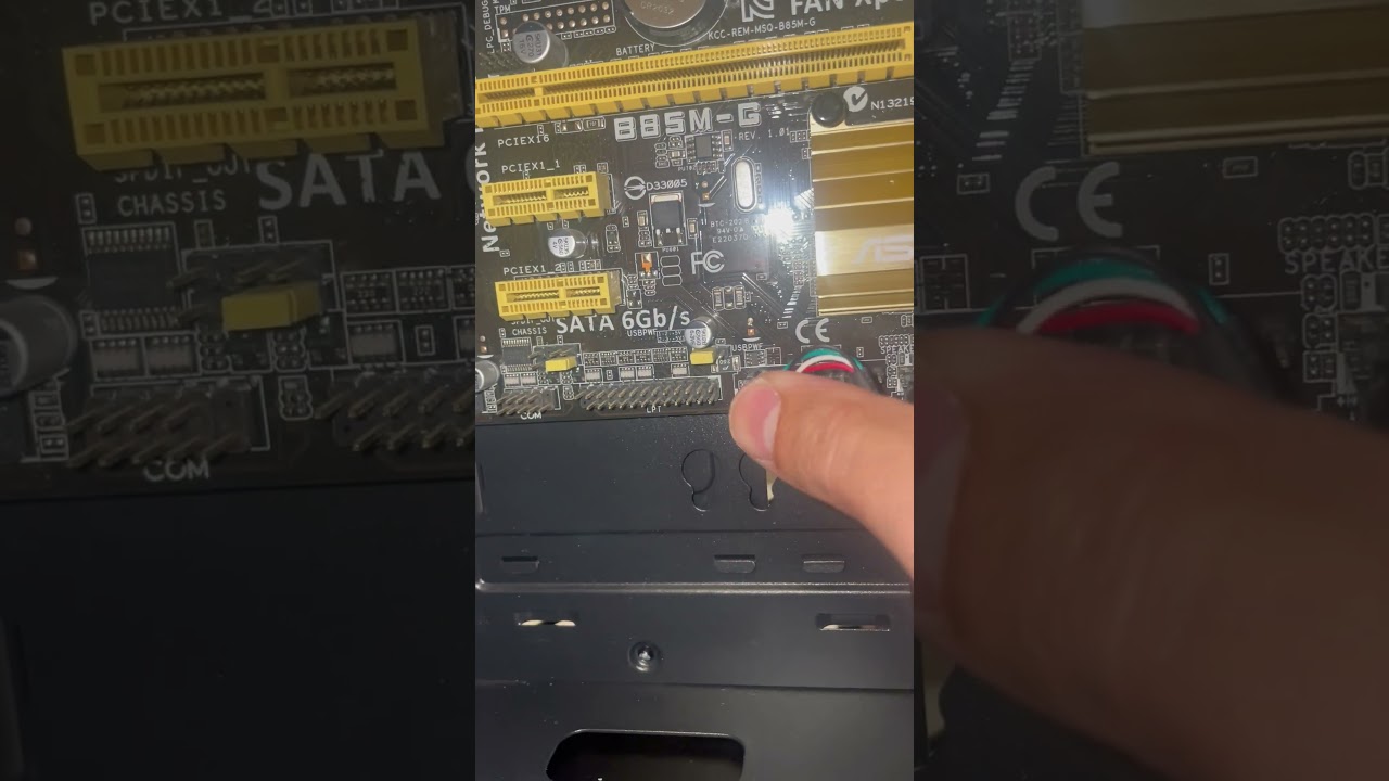 1 minute guide on connecting USB and HD AUDIO connectors for the front panel