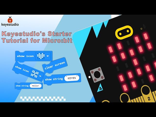 Vídeo relacionado con KEYESTUDIO BBC Micro:bit 4DOF Robot Arm Kit with Microbit V2, Stem Education Kit with MakeCode/Python Coding Programming Learning for 14+ Teenagers