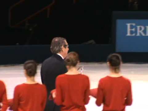 Trophée Eric Bompard 2010 Ladies medal ceremony