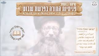 בפנימיות התורה בפרשת השבוע מפי נתנאל עיוקי פרשת חוקת תשפ"ה לע"נ משה חיים ז"ל בן טוביה מרדכי נטקין