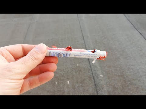 Quarantäne Bogenschießen - Teil 5 - 49 Pfeile auf den Edding, 3 Volltreffer, ein paar Streifschüsse.