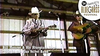 Girl in a Blue Velvet Band - Bill Monroe & His Blue Grass Boys [Live Concert 1994] (14 of 20)