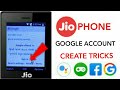 How To Open Google Account In Jio Phone Without Omni SD In Tamil