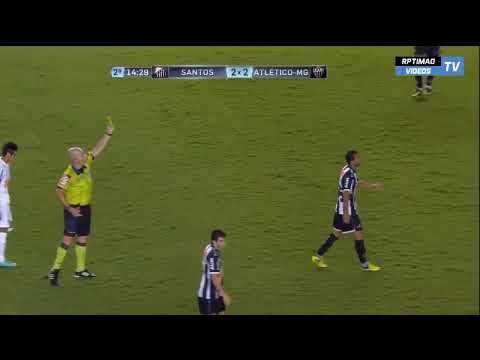Santos 2 x 2 atlético mineiro brasileirão 2012