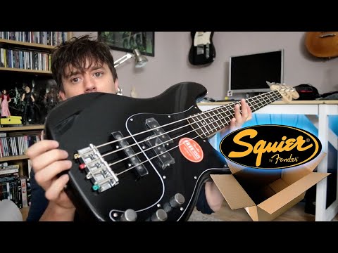 Squier Affinity P Bass Unboxing & Demo