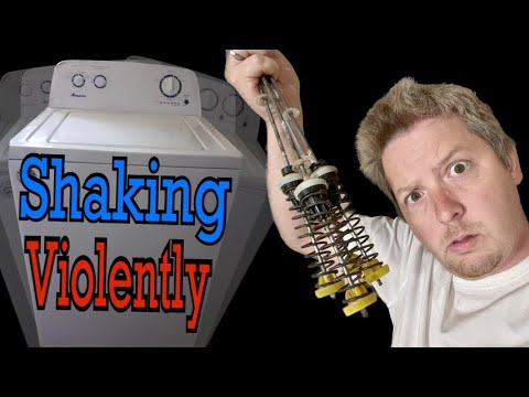 Shaking Banging Washer - Replace the Suspension Dampening Rods W10780048 - Tricks to Easily Fix 