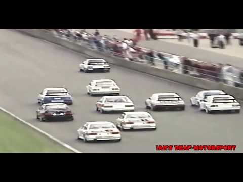 1988 Dunlop RAC BTCC Silverstone Round 1.