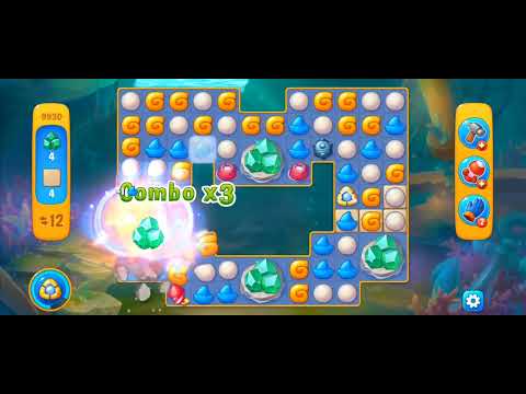 Fishdom Easy Level 9930 (with full horseshoe boosters) @choraelmin