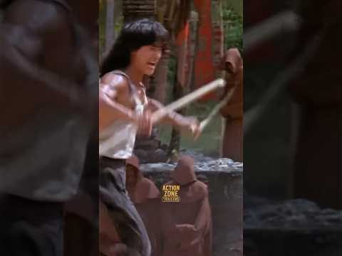 Epic Liu Kang vs Monk Battle 🐉 | Mortal Kombat (1995) #mortalkombat #actionmovies #martialarts