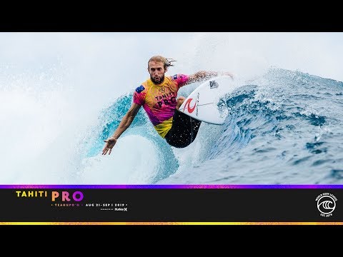 Wright vs. Carmichael vs. Mendes - Seeding Round, Heat 11 - Tahiti Pro Teahupo'o 2019
