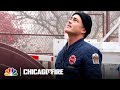 Severide and 51 Rescue a Motorcyclist Stuck on a Bridge | NBC’s Chicago Fire