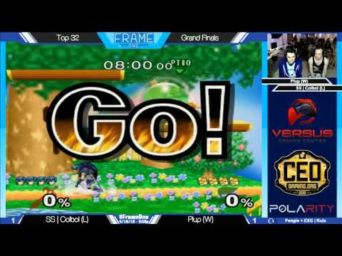 Frame One – Grand Finals: SS|Colbol (Marth) vs. PG|Plup (Fox)