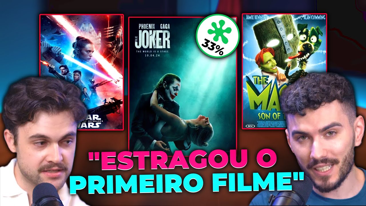 As 25 PIORES Continuações de Filmes. SERÁ MESMO? | Papinho #025